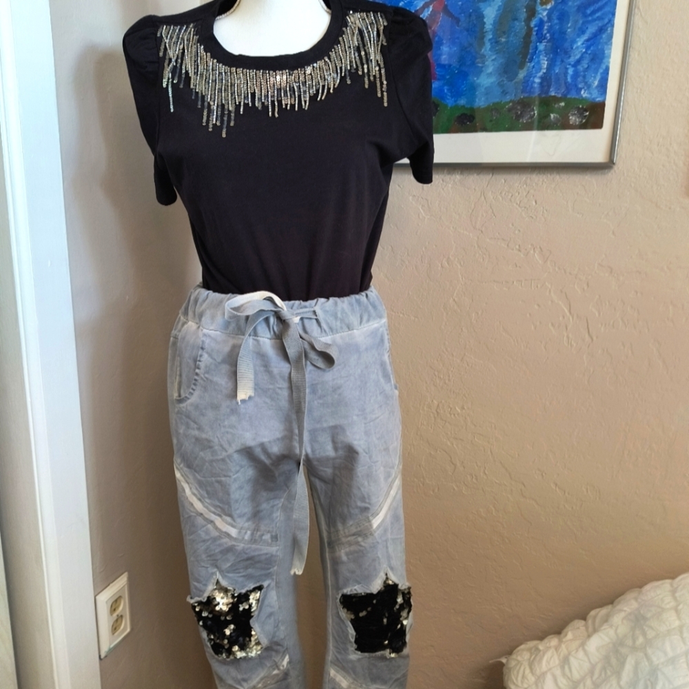 Boutique Italy made soft pants.